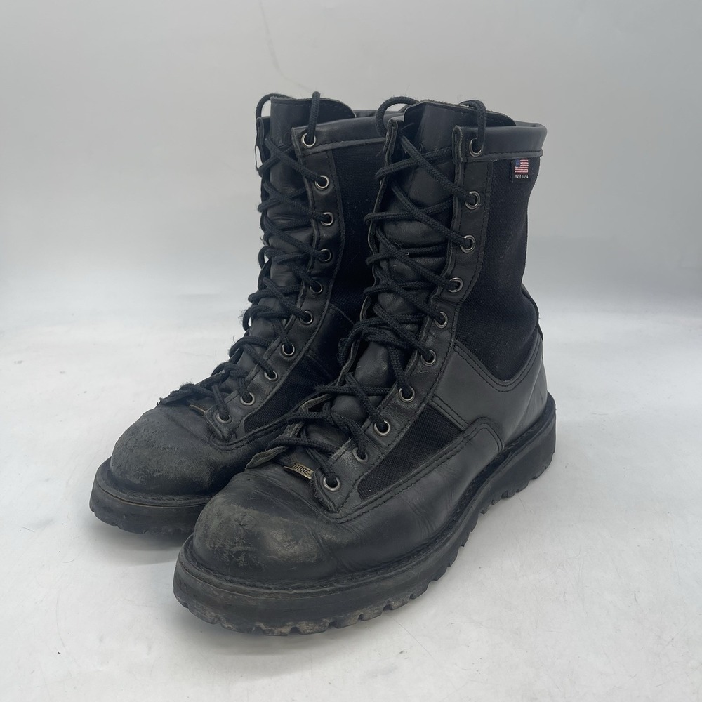 Danner Acadia Boots Mens 9 D Black 21210 Gore-Tex Vibram Tactical Duty USA Made